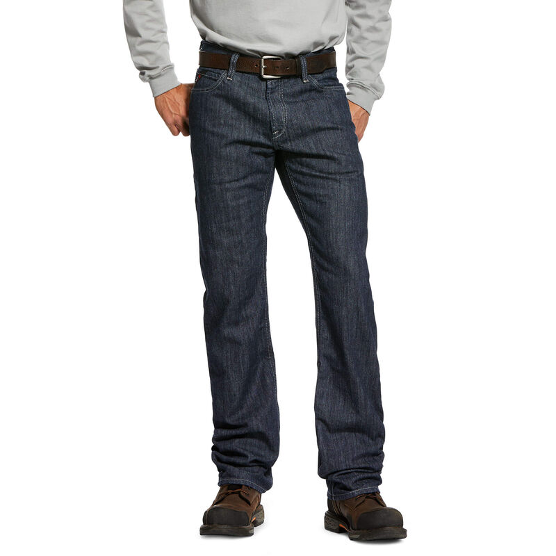 Ariat Jeans Herren - Fr M4 Low Rise Armor Stretch Boot Cut DunkelBlau ( KEWQN-3081 )
